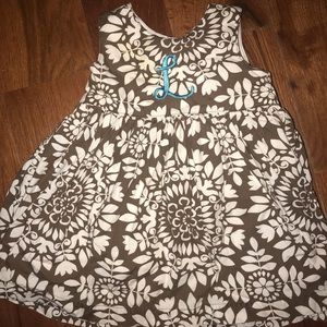 Carters L monogram dress